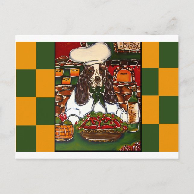 English Springer Spaniel Postcard (Front)