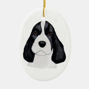 English Springer Spaniel Puppy Ornament
