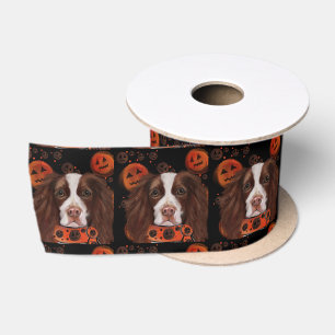 English Springer Spaniel Satin Ribbon