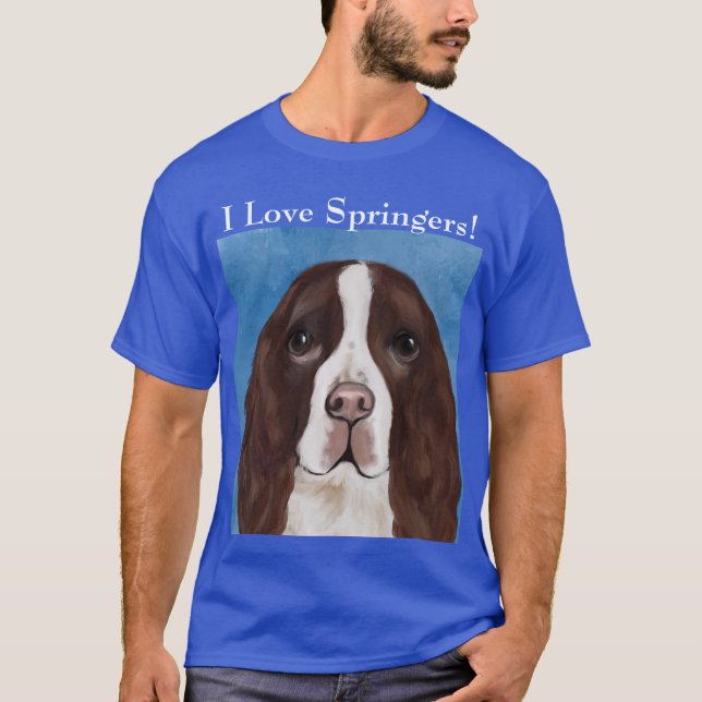 ENGLISH SPRINGER SPANIEL T-Shirt (Front)