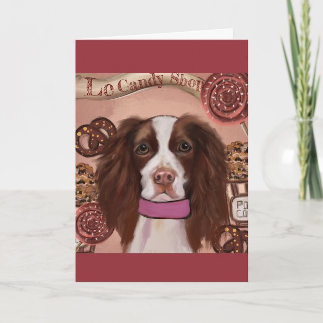 English Springer Spaniel    Thank You Card (Front)