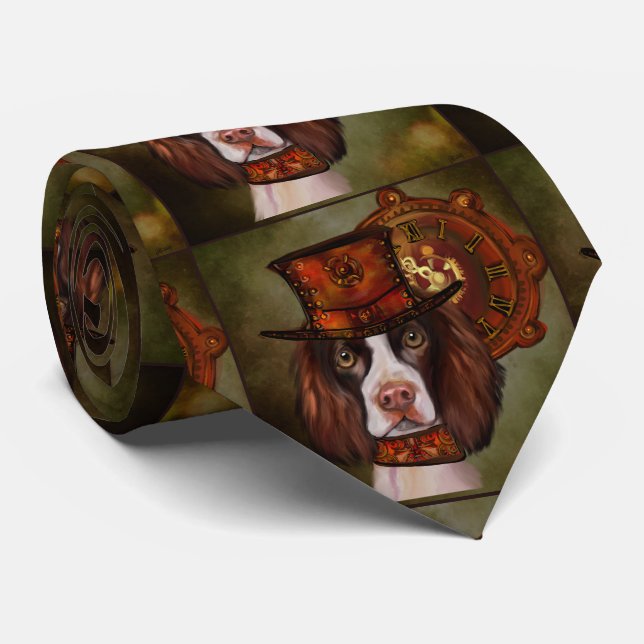 English Springer Spaniel  Tie (Rolled)