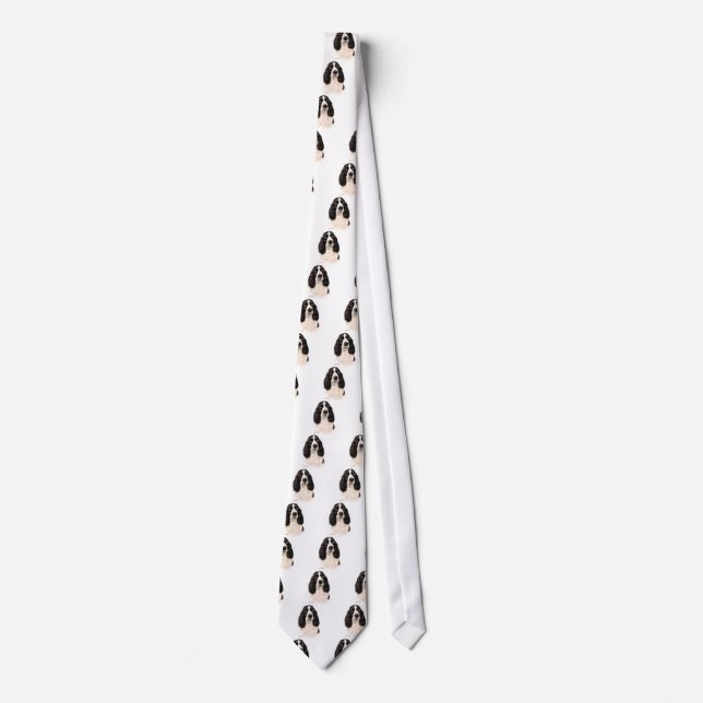English Springer Spaniel Tie (Front)