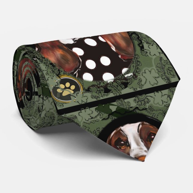 ENGLISH SPRINGER SPANIEL TIE (Rolled)