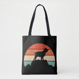 English springer spaniel tote bag