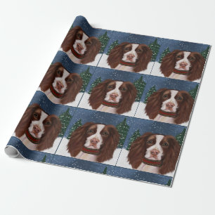 ENGLISH SPRINGER SPANIEL WRAPPING PAPER