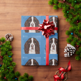 ENGLISH SPRINGER SPANIEL      WRAPPING PAPER
