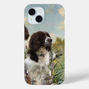 English Springer Spaniels ,Art iPhone 15 Case