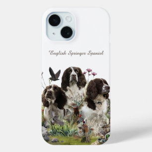English Springer Spaniels ,Art iPhone 15 Case