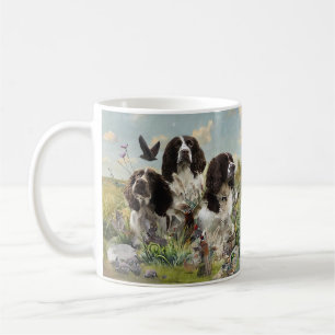 English Springer Spaniels ,Art Coffee Mug