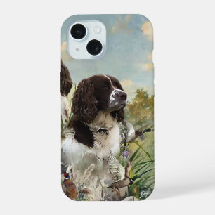 English Springer Spaniels ,Art iPhone 15 Case