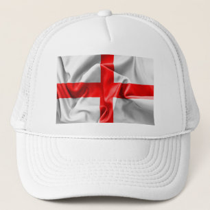 English St Georges Cross Flag Trucker Hat