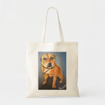 English Staffordshire Bull Terrier Tote Bag
