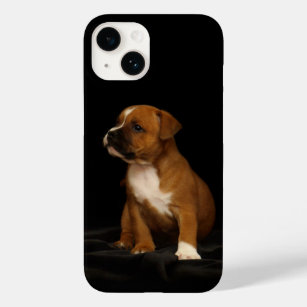 English Staffordshire Puppy Cute Baby Dog Case-Mate iPhone 14 Case