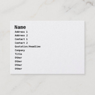 English Teacher ☆ ครูสอนภาษาอังกฤษ ☆ Thai Language Business Card