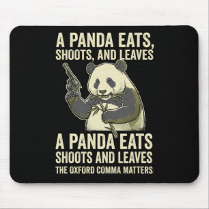 English Teacher Grammar Punctuation Humour Oxford  Mouse Pad