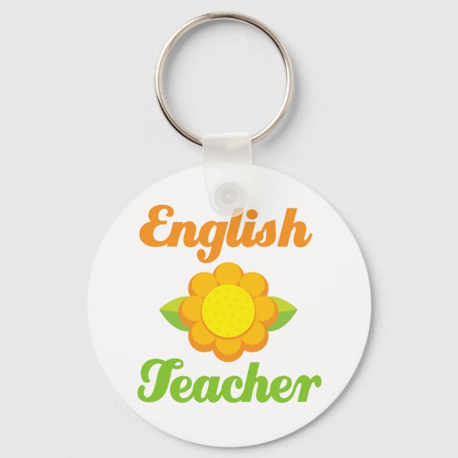 English Teacher Key Ring (Front)