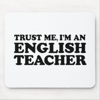 English Teacher Mouse Pad