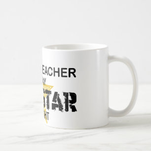 English Teacher Rock Star Coffee Mug