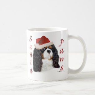 English Toy Spaniel (prince) Santa Paws Coffee Mug