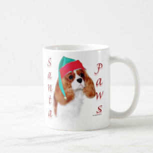 English Toy Spaniel Santa Paws Coffee Mug