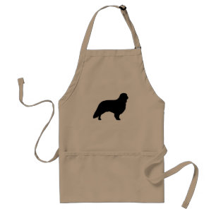 English Toy Spaniel Silhouette Standard Apron