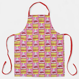 English Trifle Fruit Custard Dessert British Food Apron