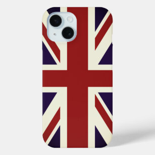 English Union Jack flag iPhone 15 case