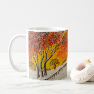 English Winters Day Christmas Coffee Mug