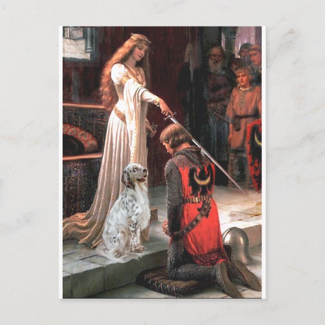 EnglishSetter 1 - The Accolade Postcard (Front)