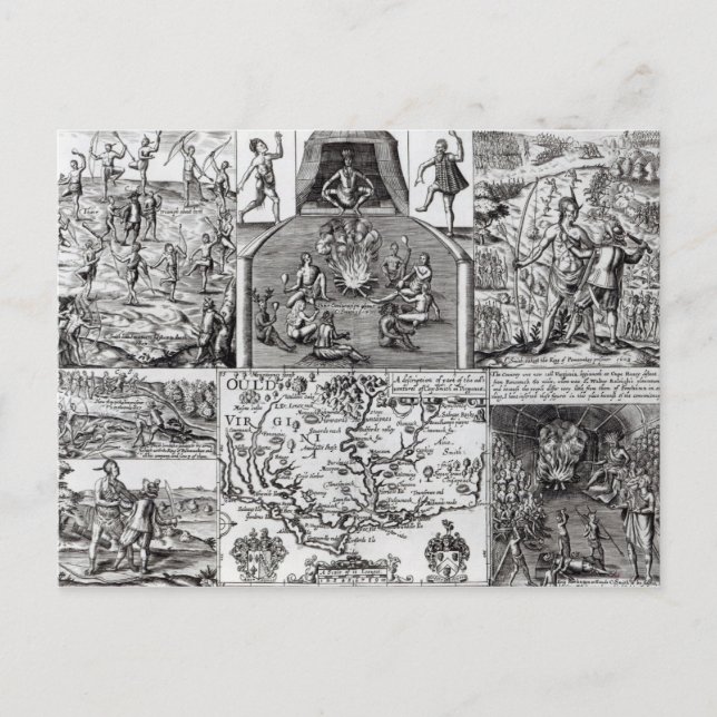 Engraved by Robert Vaughan Postcard (Front)