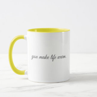Engraved Ceramic Mug with Your Text, Custom Coffee