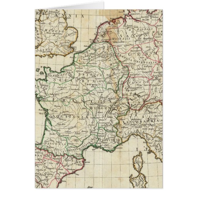 Engraved Map of Europe (Front)