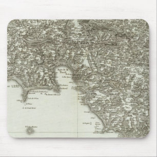 Engraved map of France 2 Mouse Pad