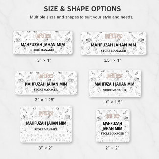 Engraved Name Tags | Magnetic Conference ID