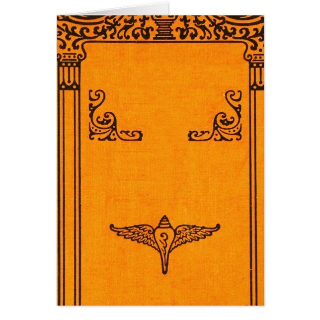 Engraved Old Book Cover Background (Front)