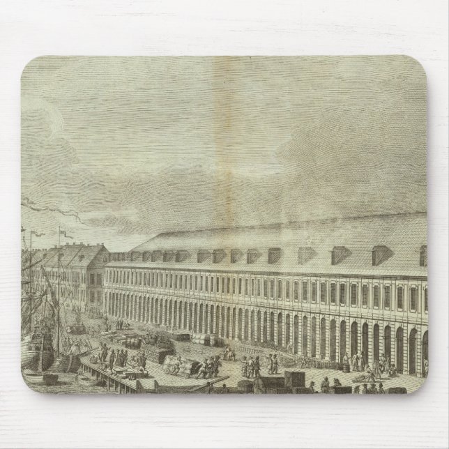 Engraved View of Saint Petersburg 2 Mouse Pad (Front)