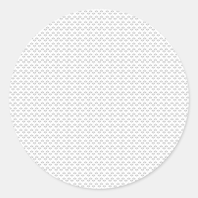 Enhance Your Brand with Classic Round Stickers (Front)