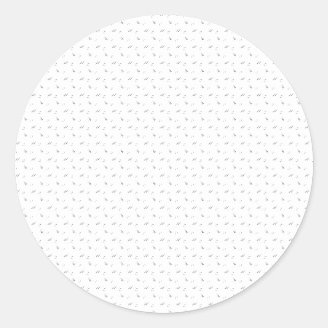 Enhance Your Brand with Classic Round Stickers (Front)