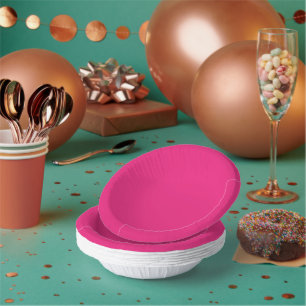Enhance Your Design with Pink Background Paper Plate