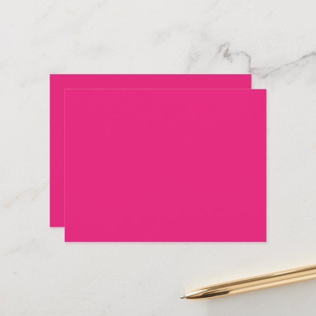 Enhance Your Design with Pink Background  Postcard (Front/Back In Situ)