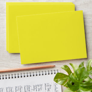Enhance Your Design with Yellow Background Envelope