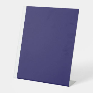 Enhance Your Home Decor with a Stylish Blue Pedestal Sign