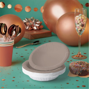 Enhance Your Living Room Style with a Brown Paper Plate