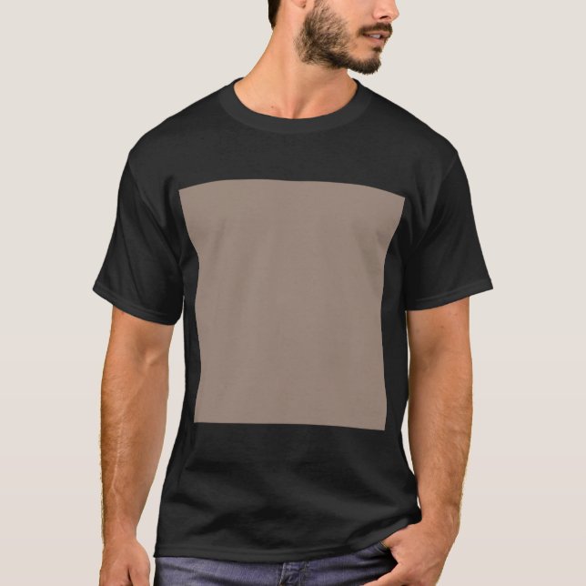 Enhance Your Living Room Style with a Brown  T-Shirt (Front)