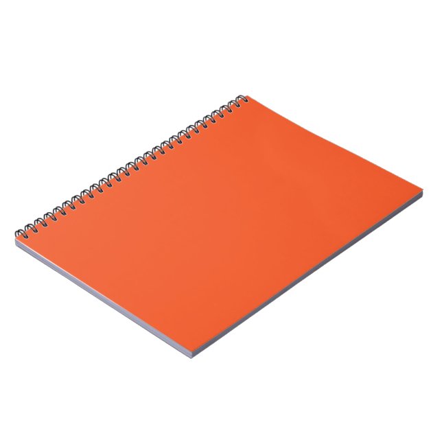 Enhance Your Space with an Eye-Catching Orange Notebook (Left Side)