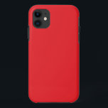 Enhance Your Website Banner with Red Background  iPhone 11 Case<br><div class="desc">Discover the power of colour contrast in design with a red background and white border. Elevate your digital art with this creative concept for an elegant aesthetic.</div>