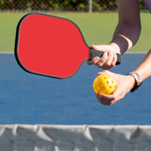 Enhance Your Website Banner with Red Background Pickleball Paddle