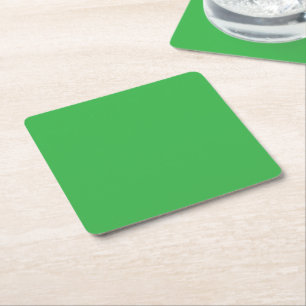 Enhance Your Website with a Green Background Square Paper Coaster
