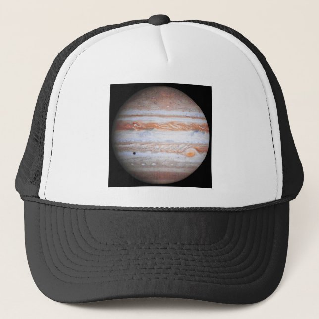 ENHANCED image of Jupiter Cassini flyby NASA Trucker Hat (Front)